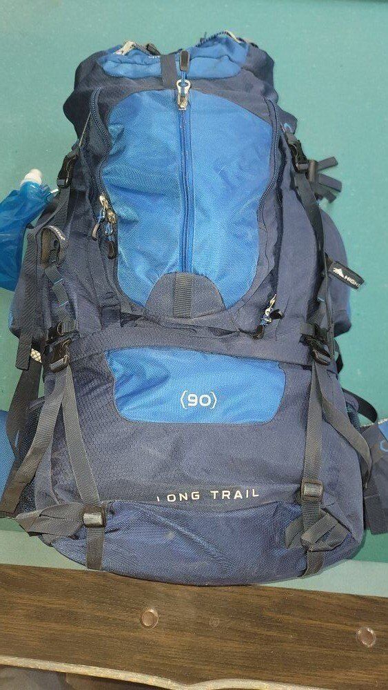 back pack and equipment