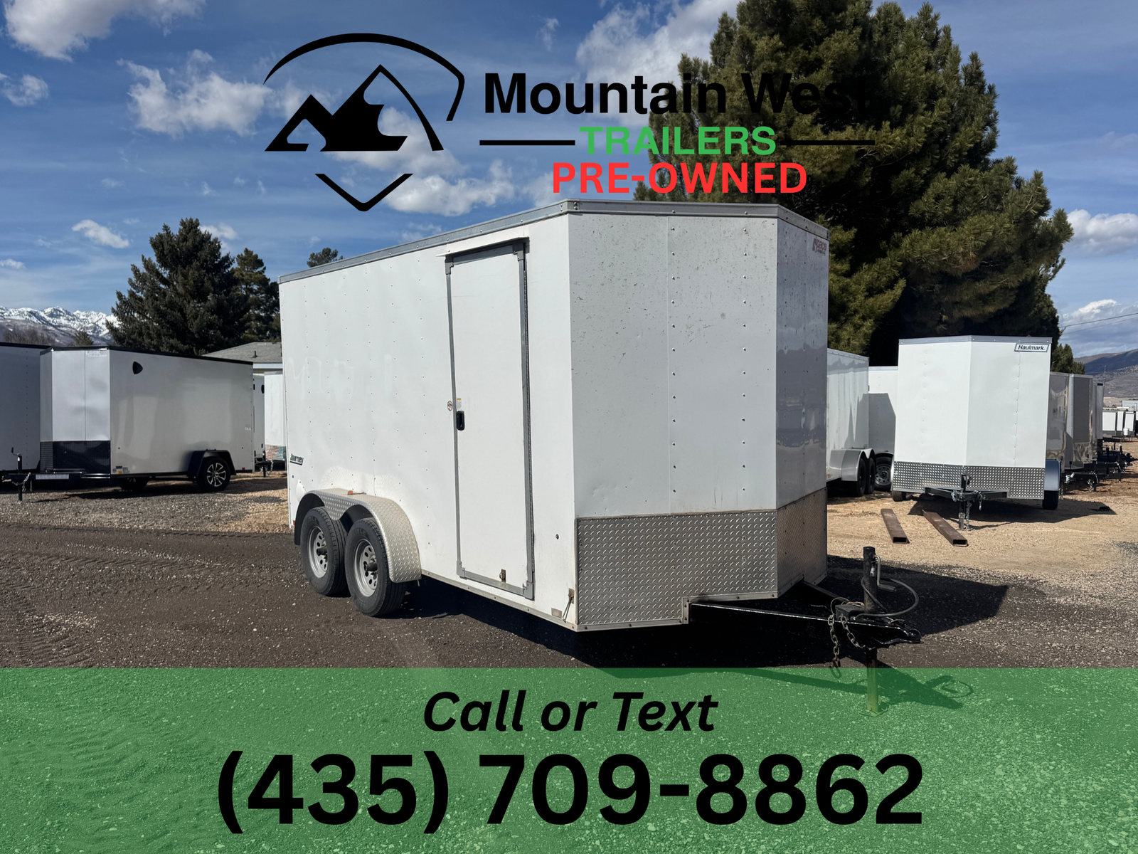 2023 USED Pace American 7X14 Enclosed Cargo Trailer