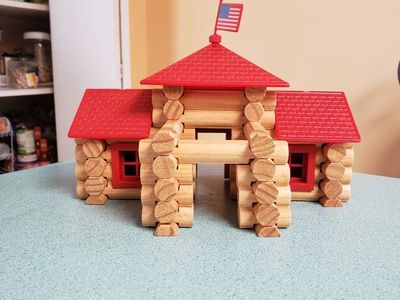 Playskool Log Cabin Dinty Moore Stew + a few extras