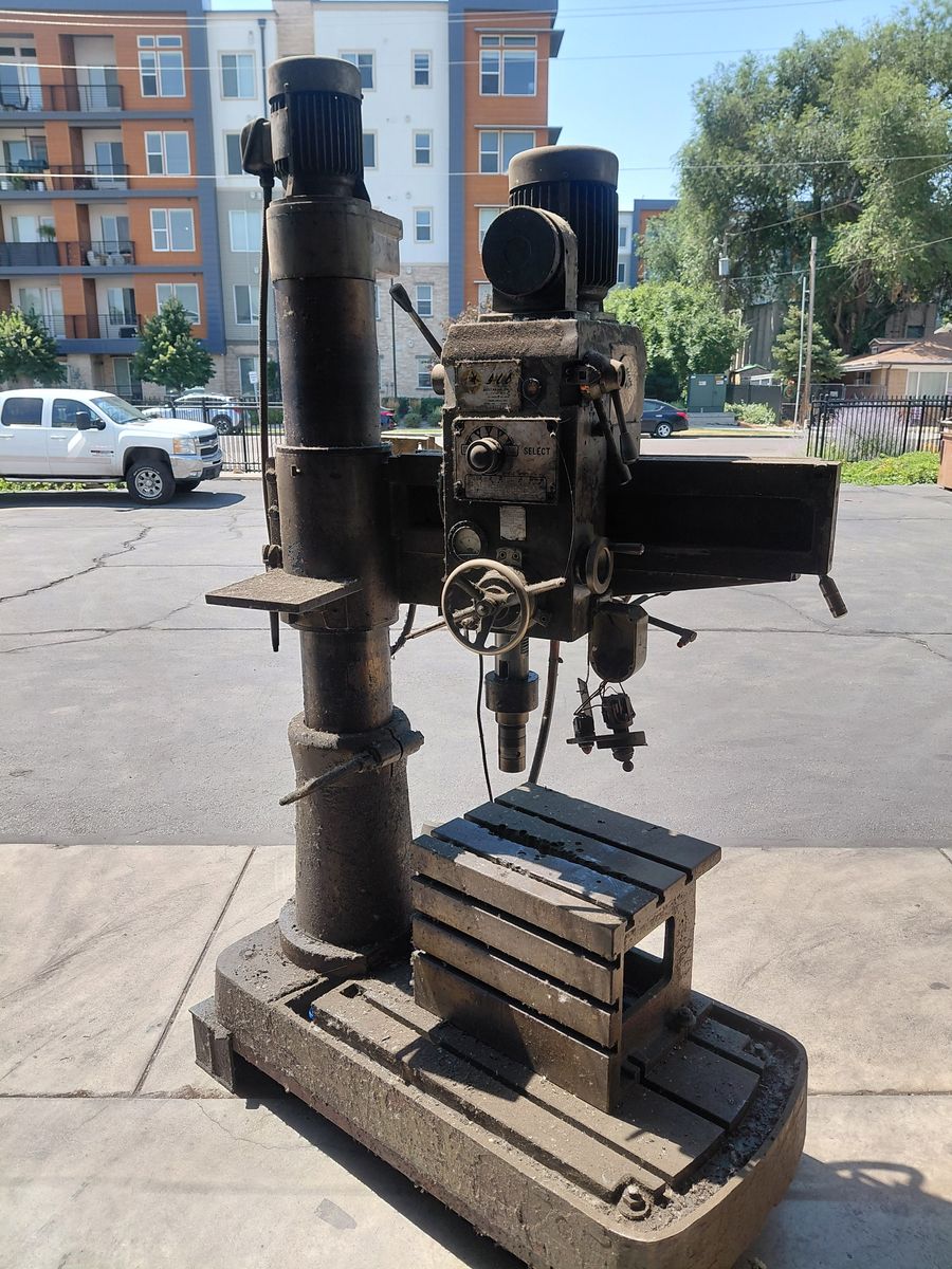 Heavy Duty Industrial Drill Press - Good for Scrap