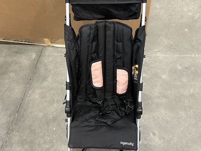 Ingenuity 3D Mini Convenience Stroller Dusty Rose Pink Multi-Position Recline