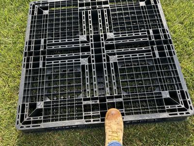 Pallets. 43” square. $2 each. Like new