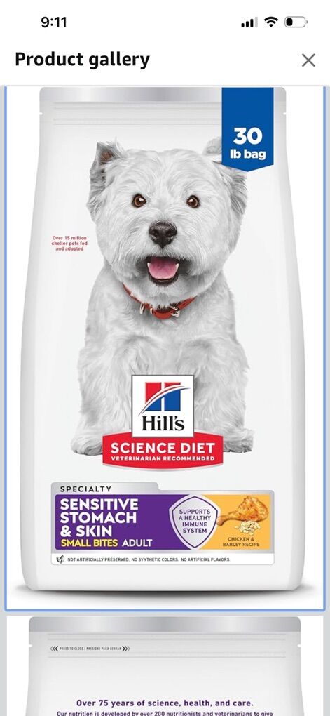 Hills Sensitive Stomach And Skin Dog Food