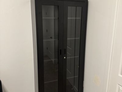 Display Cabinet With Doors