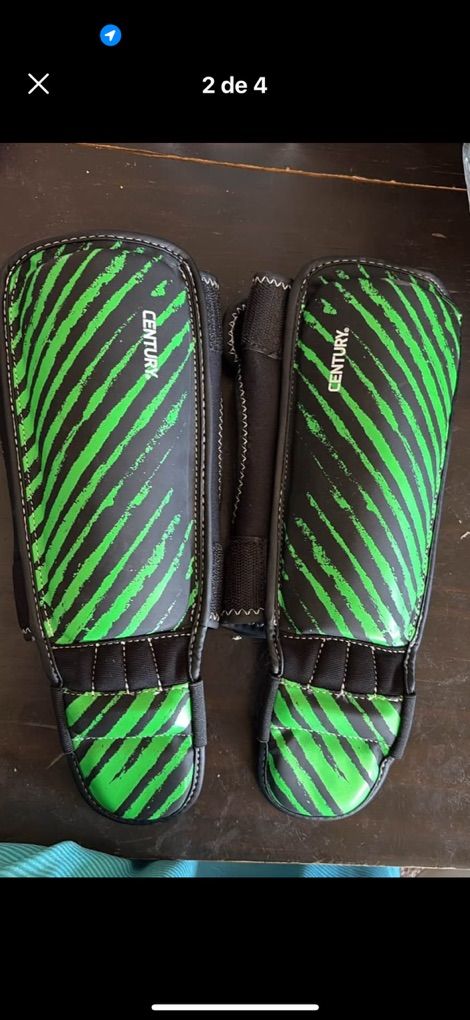 New Brave Youth Shin Guard - Century Tobilleras