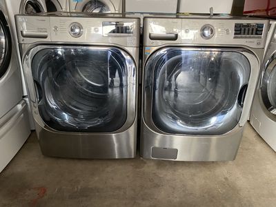 LG steam washer and 3 prong electric dryer