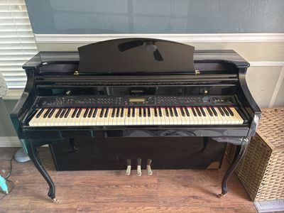 Suzuki FP-5 Spinet Digital Piano Black Gloss Finish 88 Keys