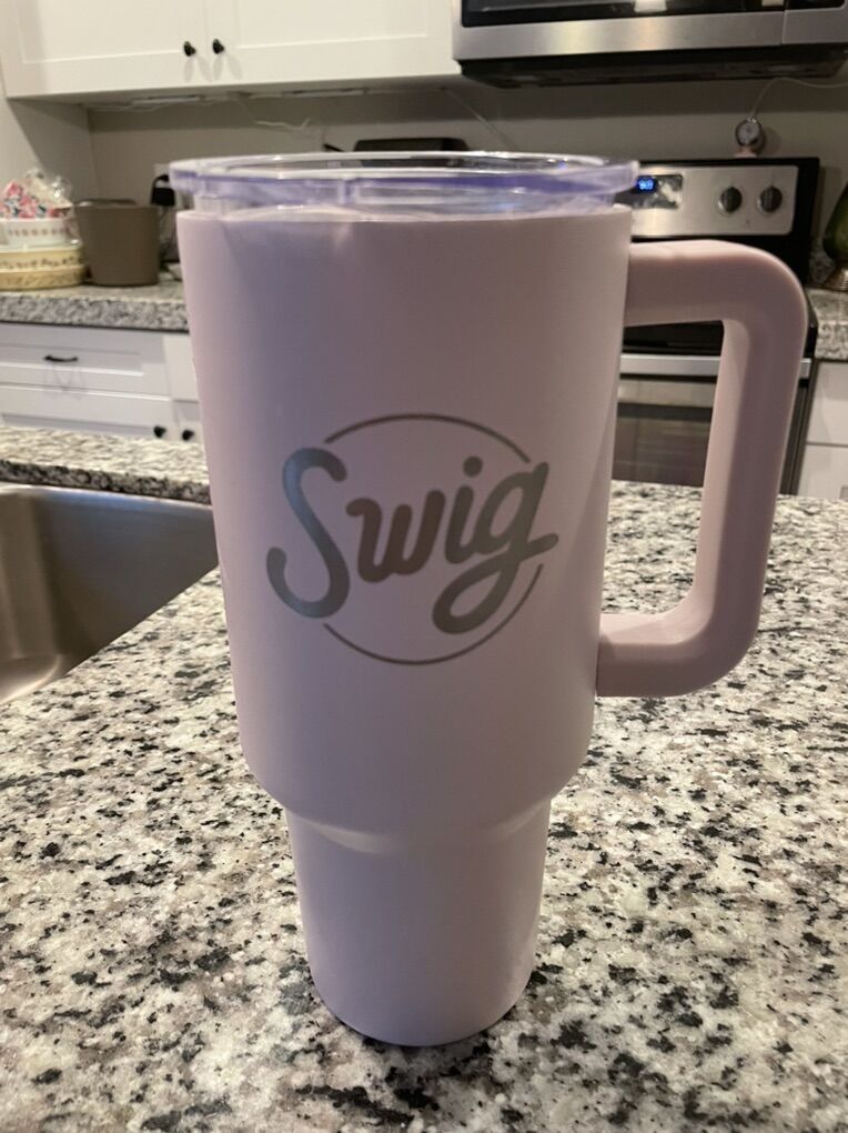 Swig 44oz Pink Tumbler With Handle
