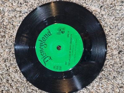 1971 Davey Crockett Story 33 RPM record
