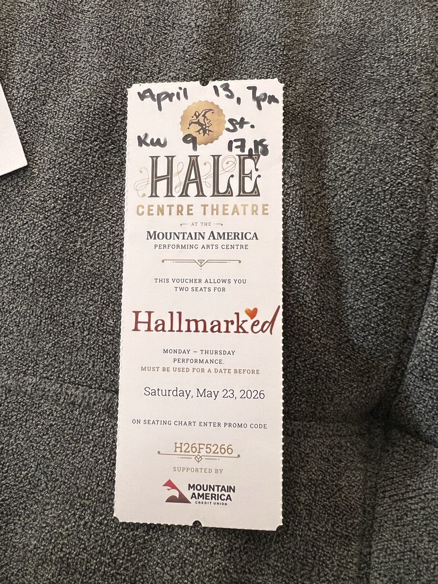 Hale Center Theatre Tickets - "Hallmarked"
