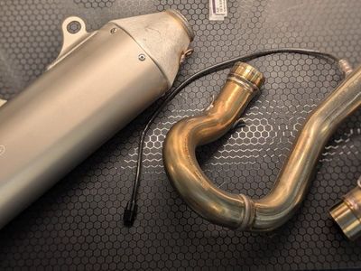 KTM 6 DAYS Motorcycle Exhaust System new.