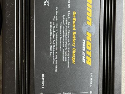 Minn Kota onboard charger mk210