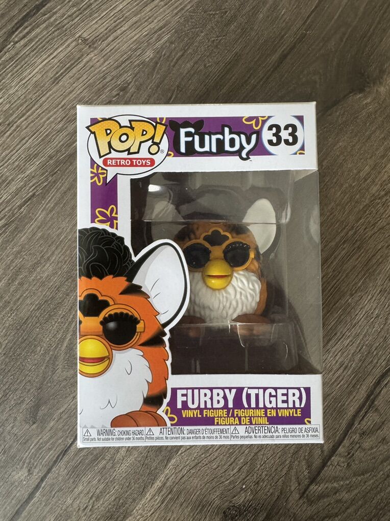 Tiger Furby Funko Pop In Box Mint