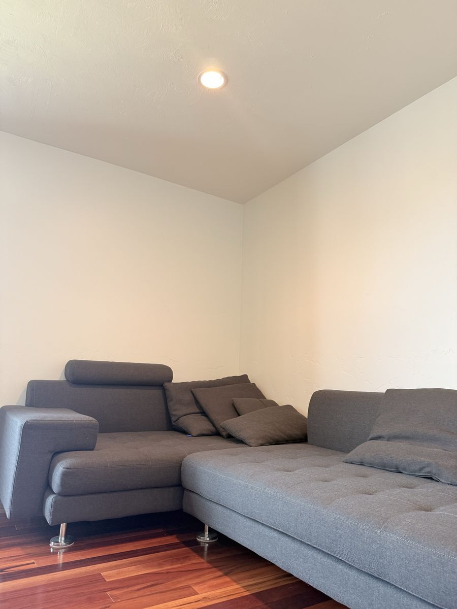 Modern Dark Gray Sectional Sofa / Daybed 