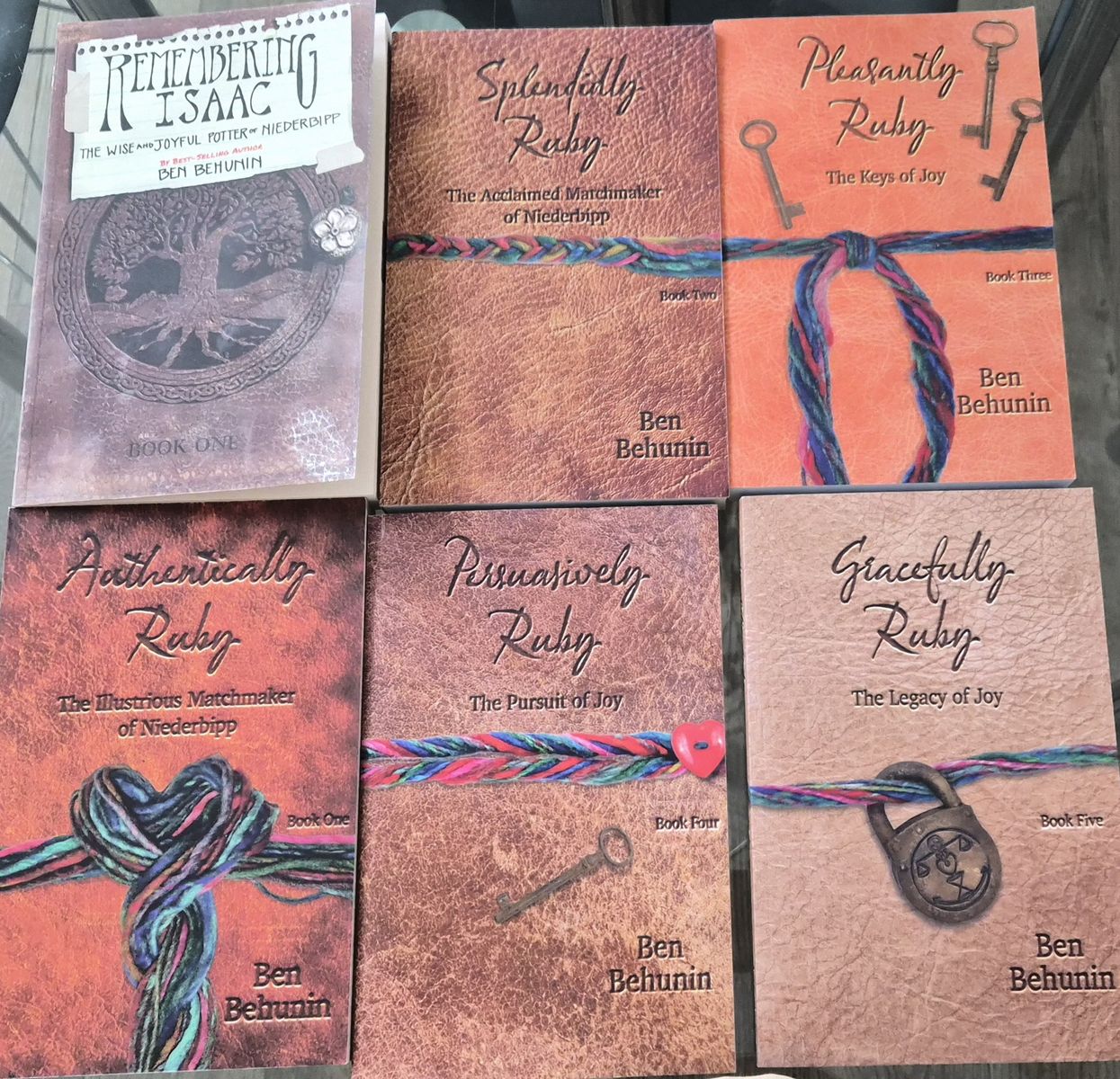 Ben Behunin Ruby Series & Remembering Isaac 6-Book Set Fiction Books 1-5
