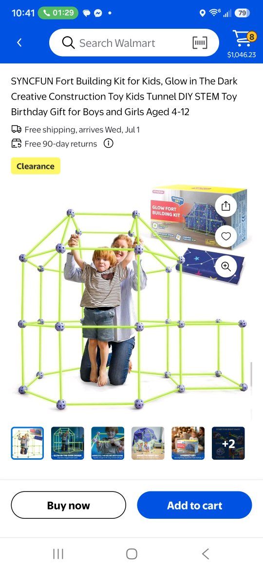Blanket Fort Building Kit