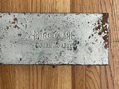 Vintage Microflare Roadside Kit With Metal Box