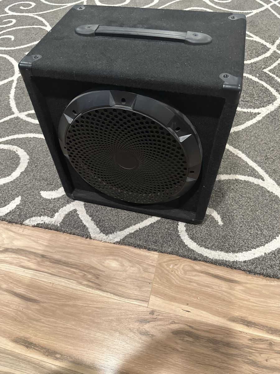Black Speaker Cabinet