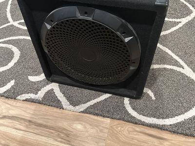 Black Speaker Cabinet