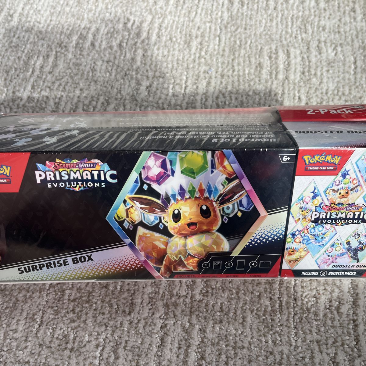 PoKemon Prismatic Evolutions Surprise Bundle Pack