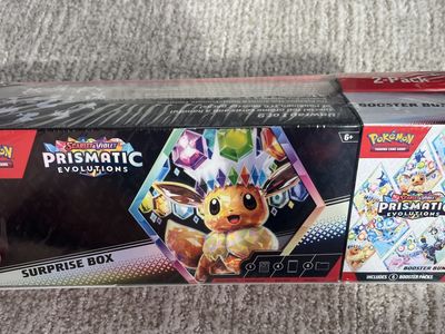 PoKemon Prismatic Evolutions Surprise Bundle Pack