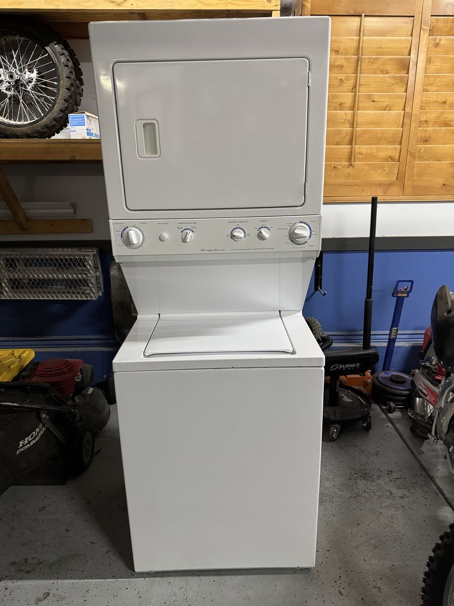 Space-Saving Frigidaire Stack Washer/Dryer Combo