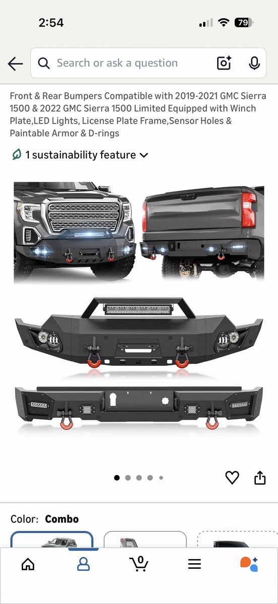 GMC Bumpers New
