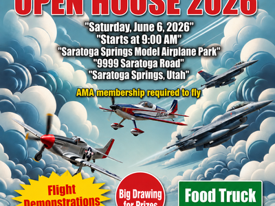 UTAH VALLEY AEROMODLERS OPEN HOUSE 2026!!!