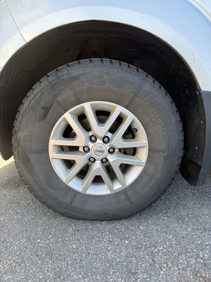Nissan Frontier rims and winter tires