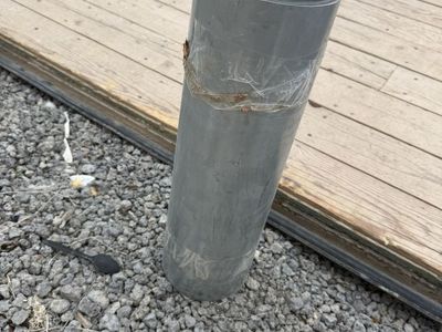 25’ x 20” Rolled Sheet Metal - Galvanized Steel Flashing/Ducting Material, Weathered Finish