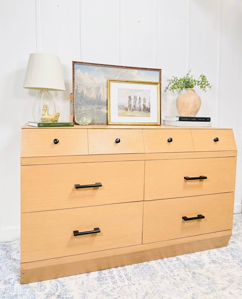 Modern Boho Chic 6 Drawer Dresser | Boho 6 Drawer Chest | Modern Dresser #1
