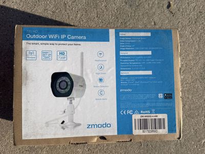 Zmodo ZM-W0002-4-AM 720p HD Outdoor WiFi IP Camera - Weatherproof, Night Vision