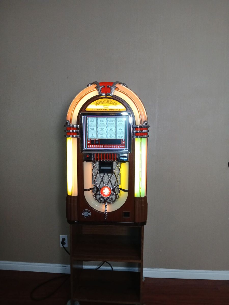 SALE PINBALL TRADE Wurlitzer Princess Bubbler Jukebox