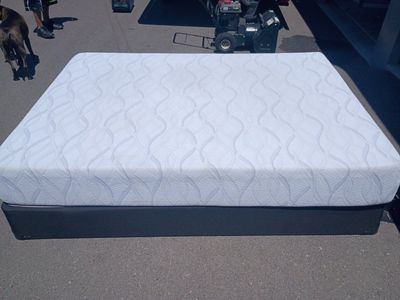 Queen mattress with box spring $300OBO