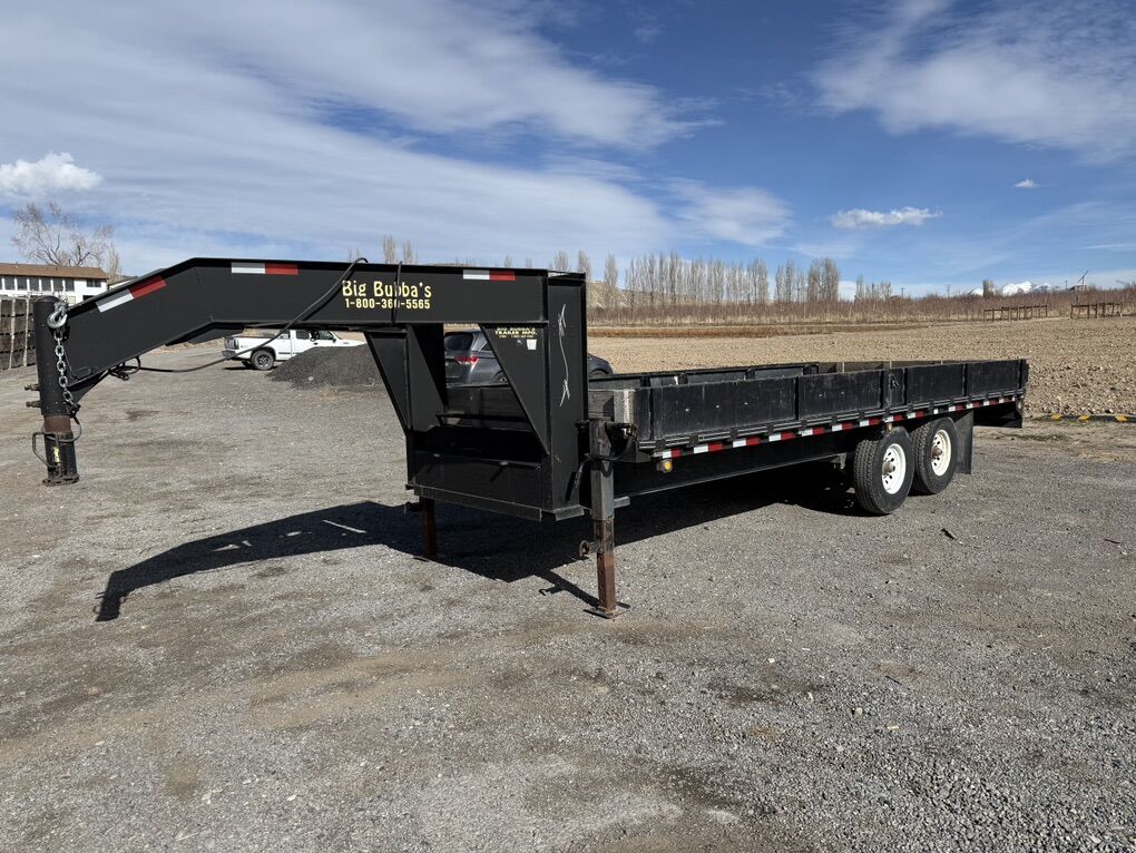 20' 15,000 GVWR Gooseneck Trailer
