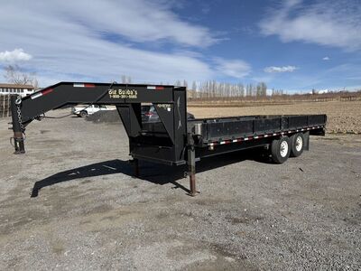 20' 15,000 GVWR Gooseneck Trailer