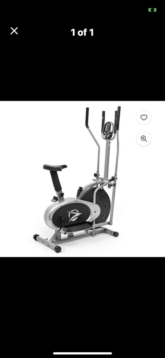 Plasmafit elliptical / bike. Still in the box. Never opened