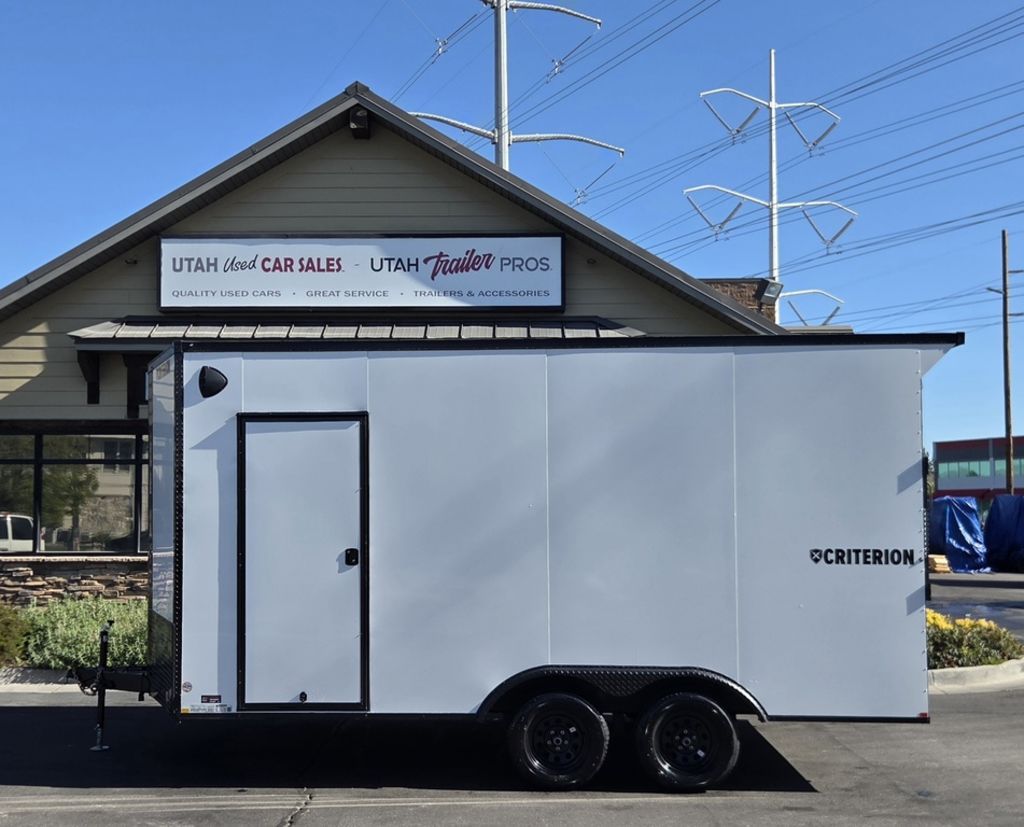 8x16 / 8.5x16 .080 Aluminum Exterior Enclosed Cargo Trailer Criterion 2026