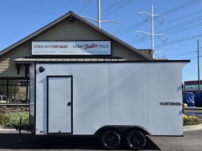 8x16 / 8.5x16 .080 Aluminum Exterior Enclosed Cargo Trailer Criterion 2026