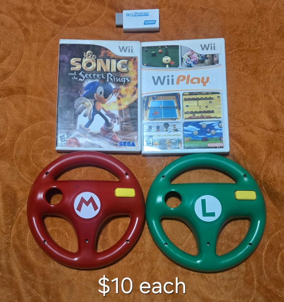 Nintendo Wii games $10 each including Wii Play! trades considered!
