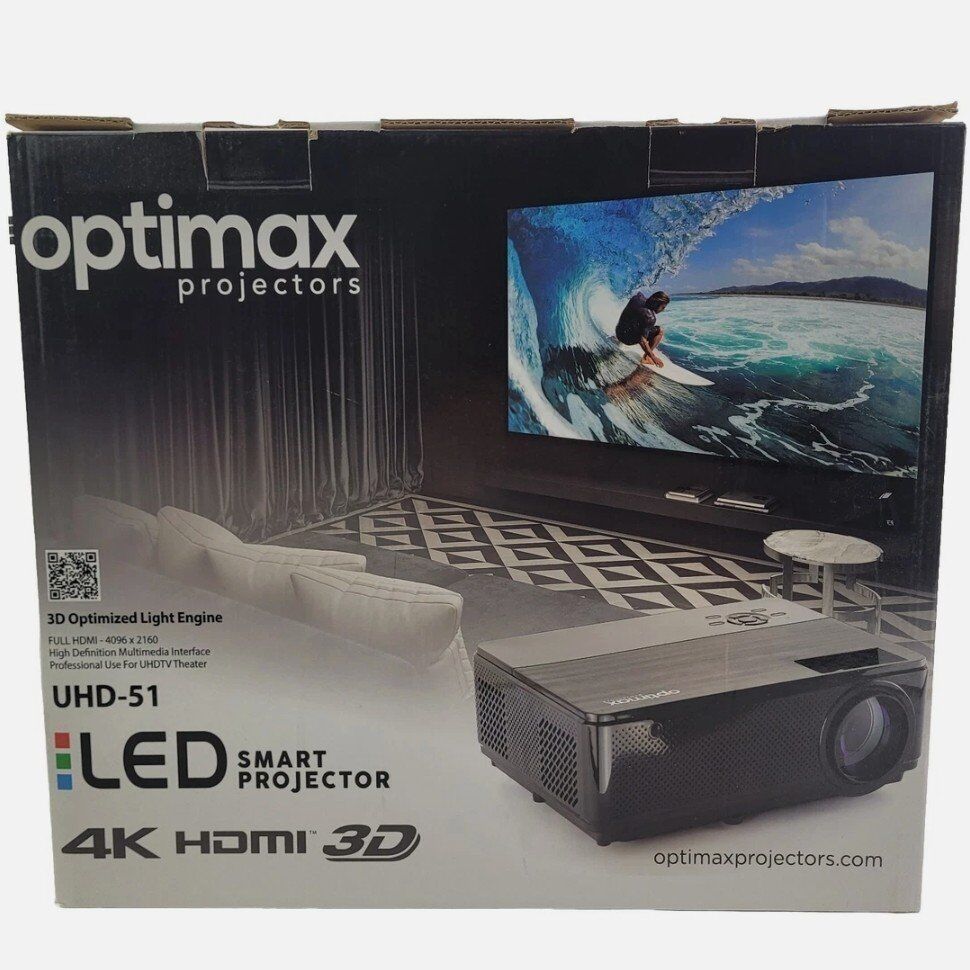 Electronics (Optimax UHD-51 LED SMART PROJECTOR)
