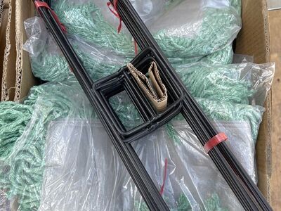 Box Of new Dust Mops & wire Frames