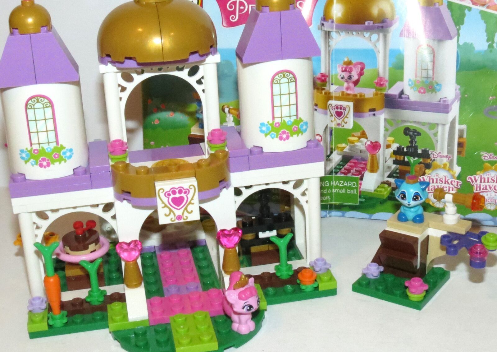 Disney Princess Lego 41142 Palace Pets Royal Castle - Complete! Used