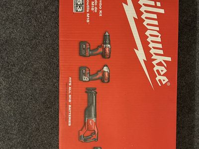 Milwaukee 4 tool kit combo