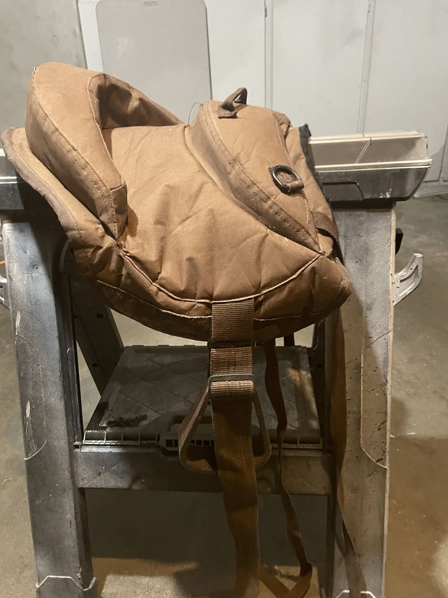 Ride-Behind Buddy Saddle, attaches behind adult saddle 