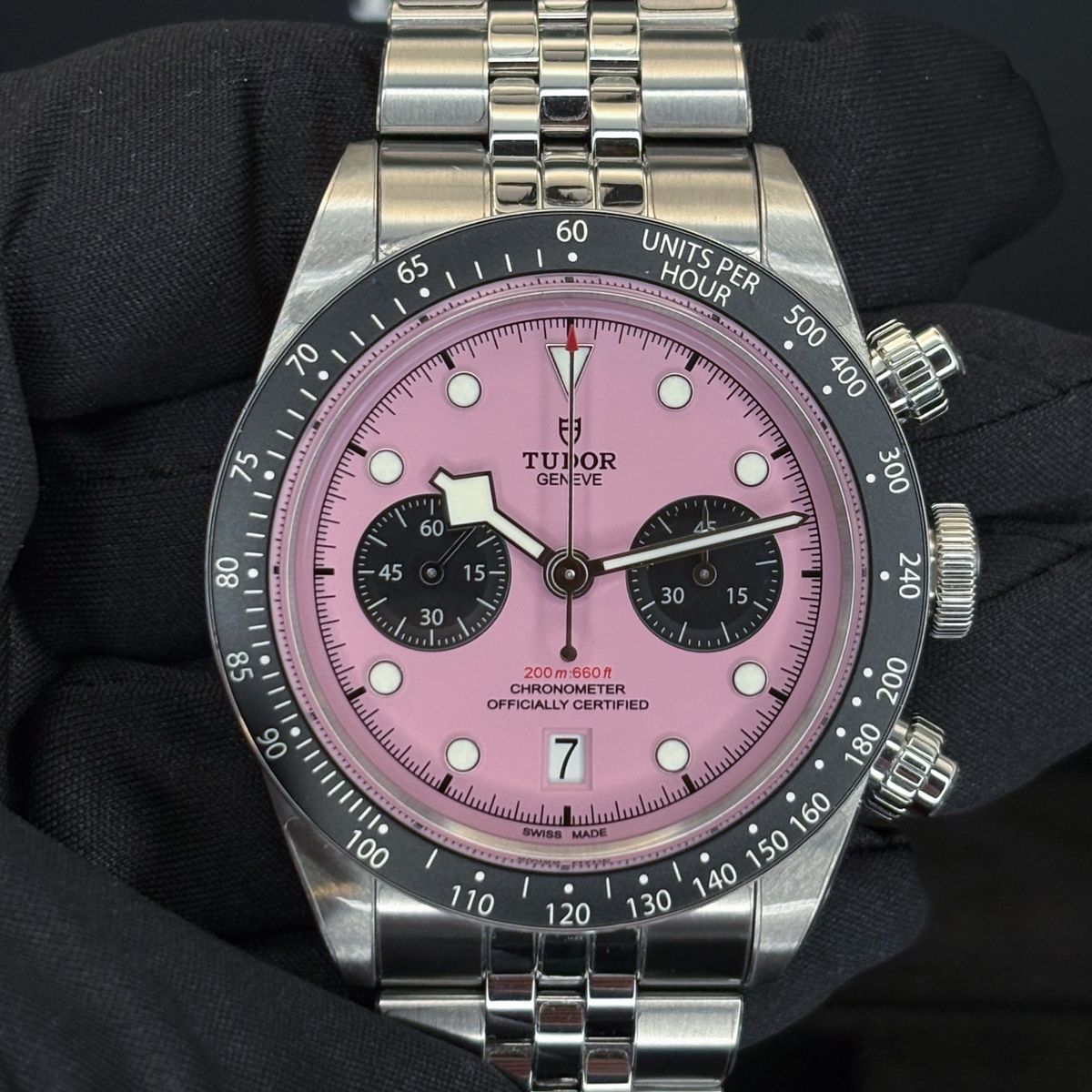 Tudor Black Bay Chrono “Flamingo Pink” M79360N-0019