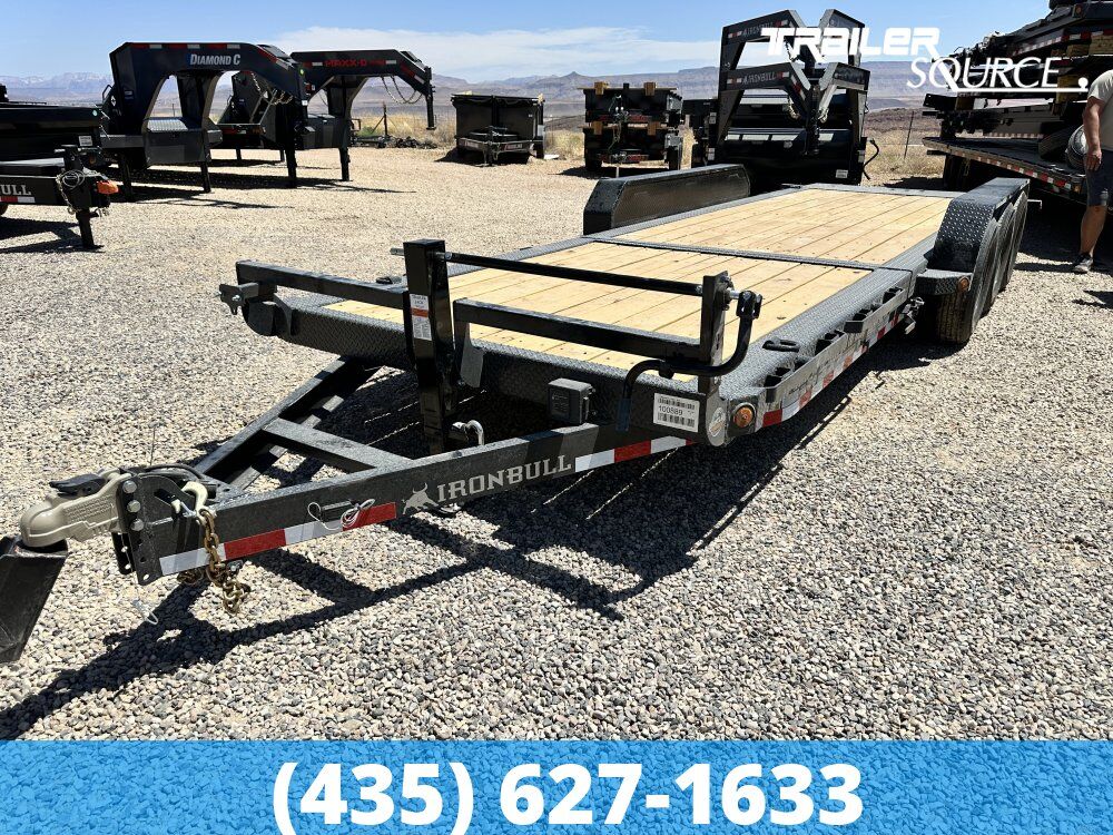 7x24 Iron Bull TLB Tilt Trailer - 21K GVWR