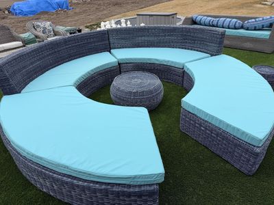 Artisan Round “Boma” Outdoor Furniture Set imported from SA