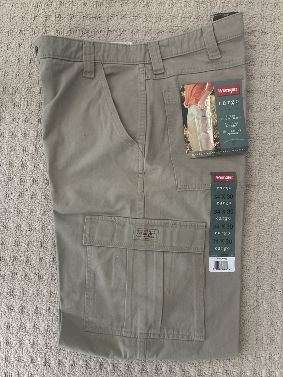 Wrangler cargo pants new