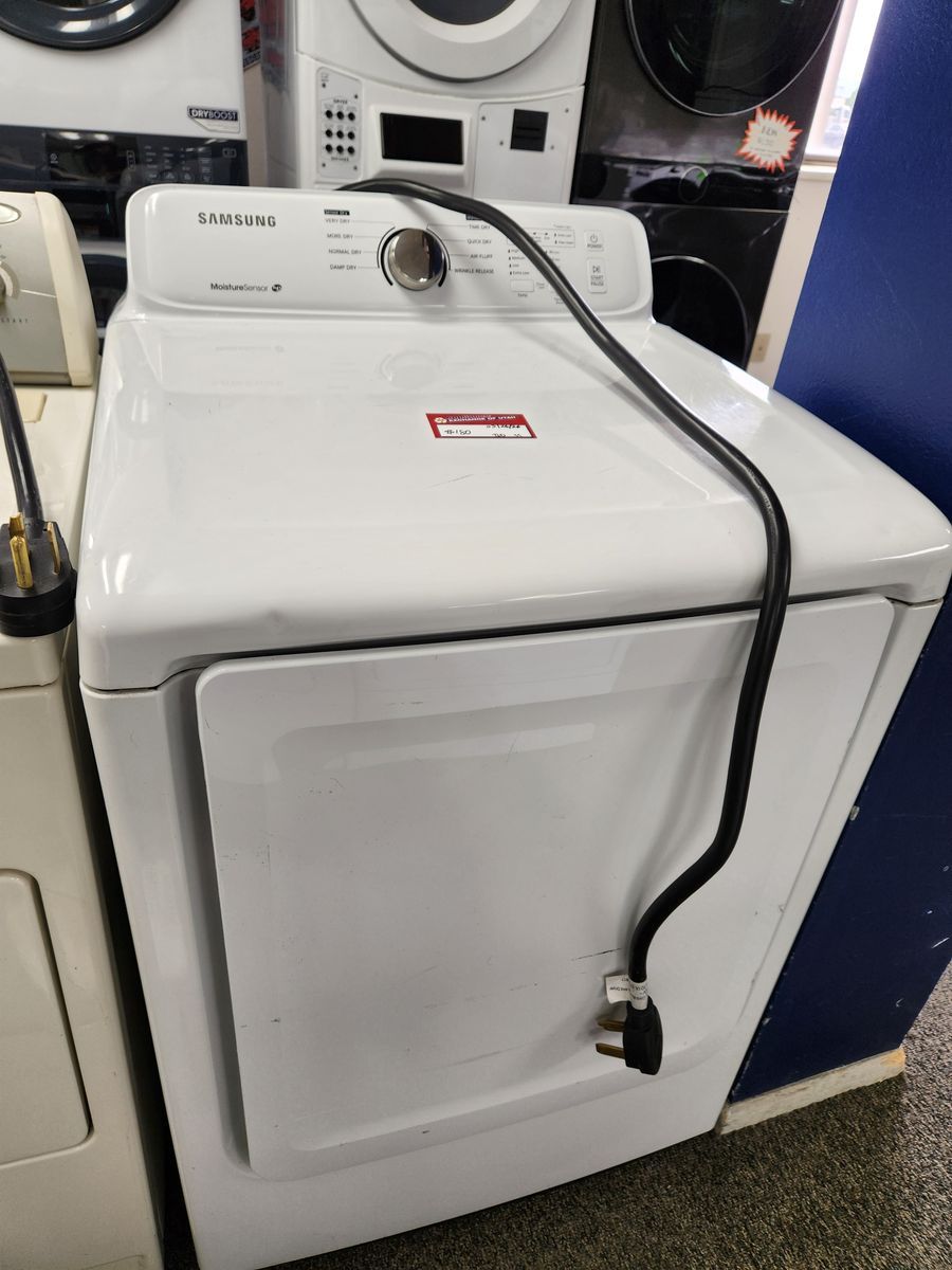 BEAUTIFUL SAMSUNG TOPLOAD ELECTRIC DRYER! W-WARRANTY